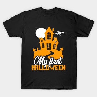 Kids My First Halloween Funny Scary Costume T-Shirt